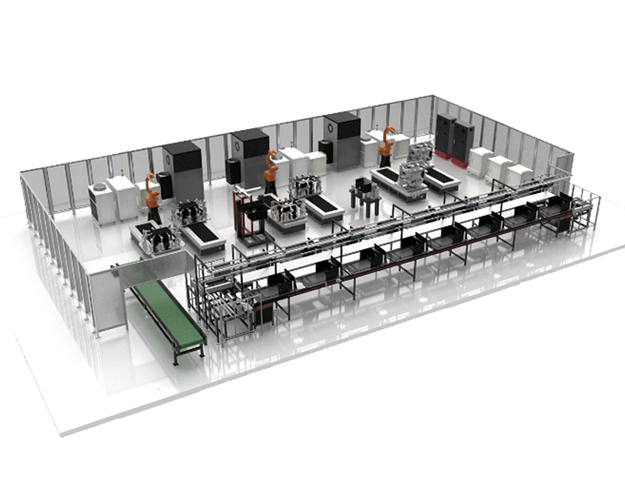 Ev aletleri standart dışı montaj hattı